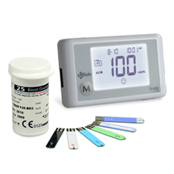 Blood Glucose Meter TD-4268 - Provide Professional blood glucose meter, Blood Pressure Monitor, 2-in-1 blood glucose & pressure meter, Production Research and Development Technology (R&D) and Design Manufacturing Service