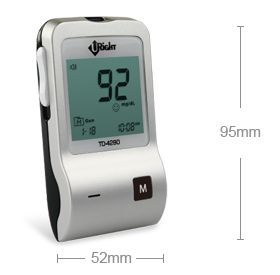 Blood Glucose Meter TD-4280 - Provide Professional blood glucose meter, Blood Pressure Monitor, 2-in-1 blood glucose & pressure meter, Production Research and Development Technology (R&D) and Design Manufacturing Service