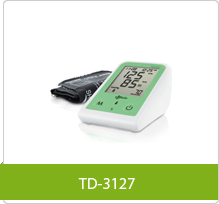 Blood Pressure Monitor TD-3127 - Provide Professional blood glucose meter, Blood Pressure Monitor, 2-in-1 blood glucose & pressure meter, Blood Pressure meter with arm and wrist. Production Research and Development Technology (R&D) and Design Manufacturing Service