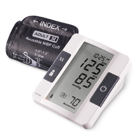 High accuracy Blood Pressure Meter TD-3128 arm type is essential to preventing heart disease and strokes.