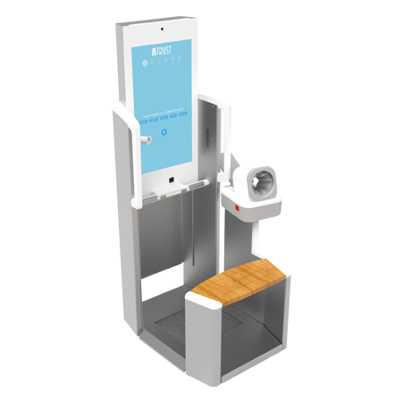 Medical Kiosk TD-8500 with Wifi or Ethernet connection includes New M2M (Machine-to-Machine), concepts of IoT (Internet of Things), and also wireless kiosk technologies are making kiosk service solutions more accessible, flexible and convenient for customers than ever before. 