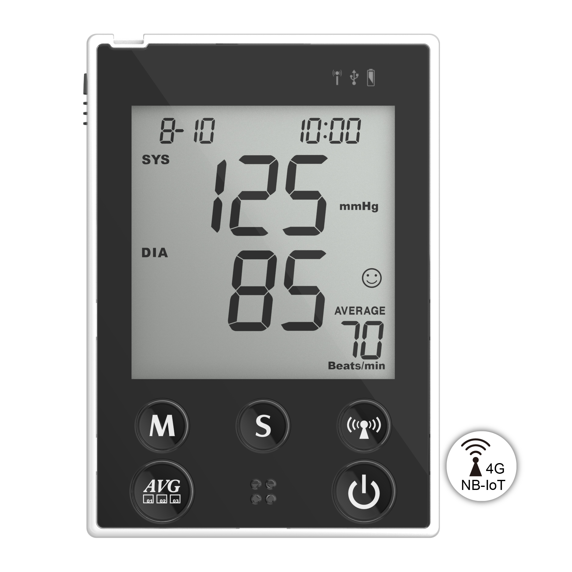 4G iOT Blood Pressure Monitor