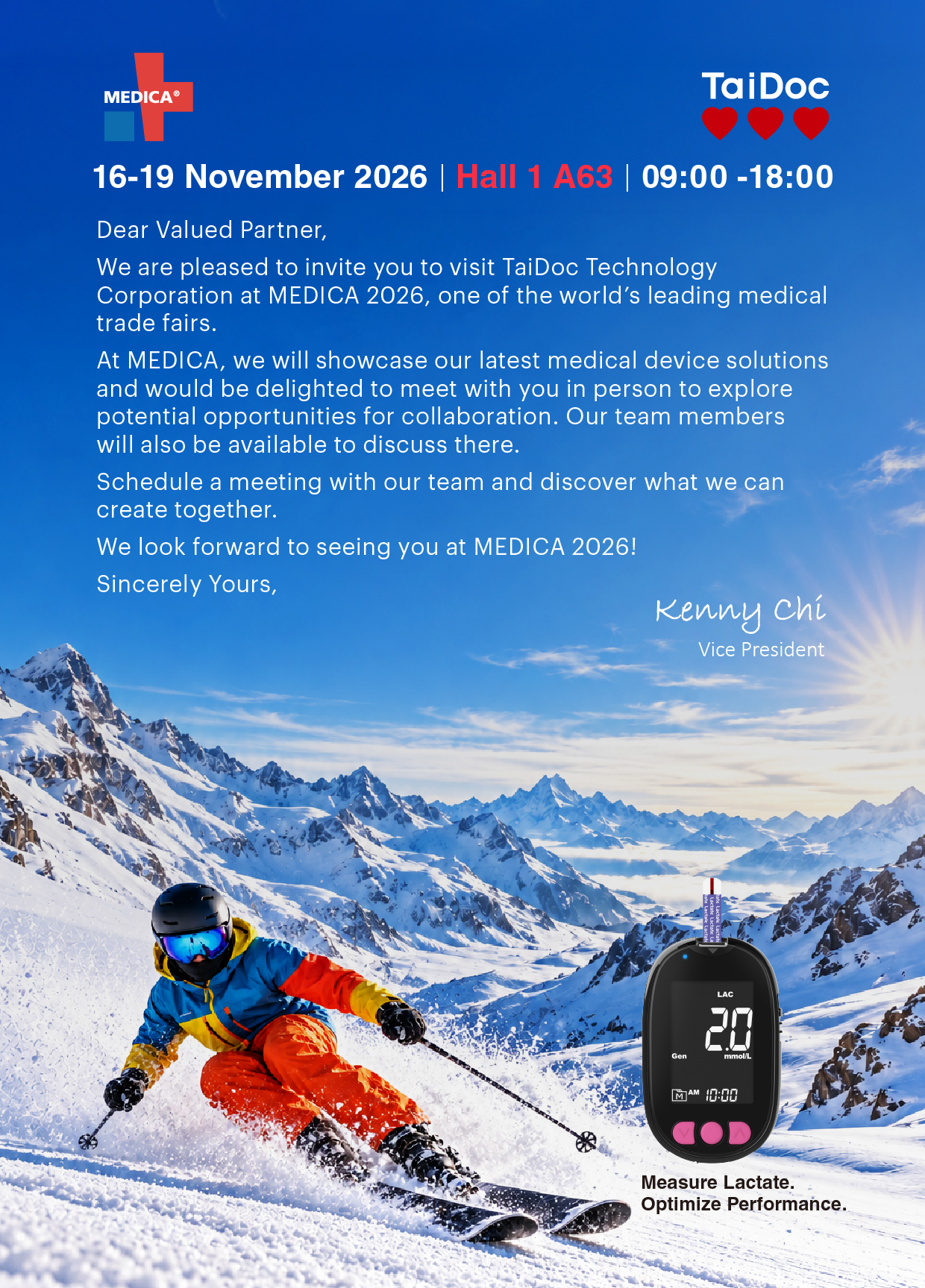 Medica 2025 Invitation Letter
